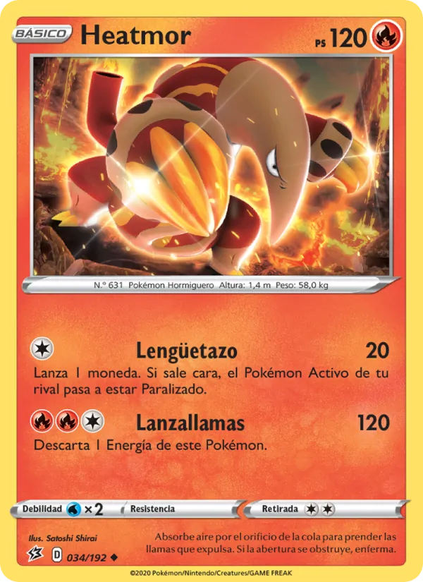 Heatmor (Choque Rebelde #34/192)