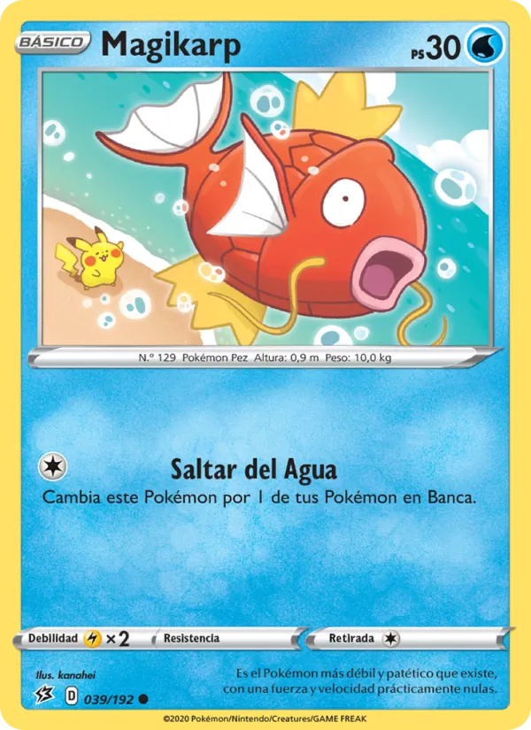 Magikarp (Choque Rebelde #39/192)