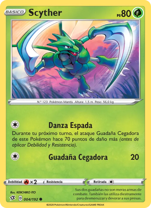 Scyther (Rebel Clash #4/192)