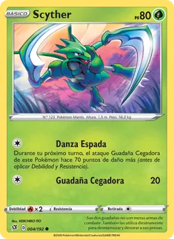 Scyther (Choque Rebelde #4/192)