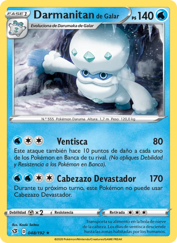 Darmanitan de Galar (Rebel Clash #48/192)