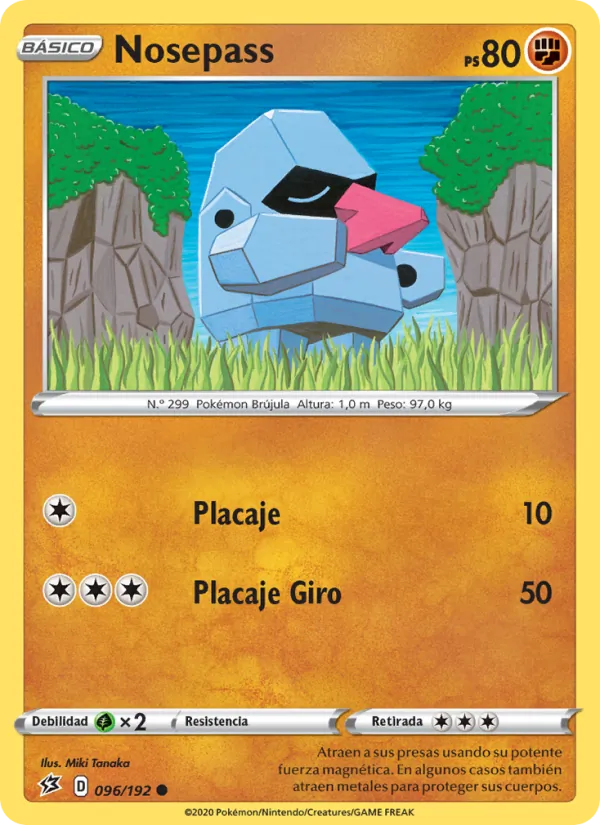 Nosepass (Rebel Clash #96/192)