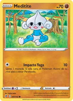 Meditite (Choque Rebelde #97/192)