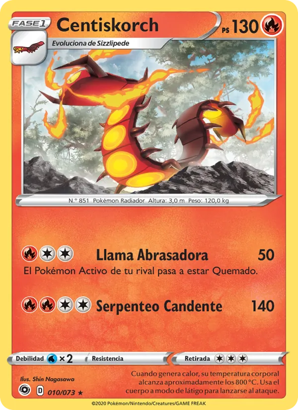 Centiskorch (Camino de Campeones #10/73)