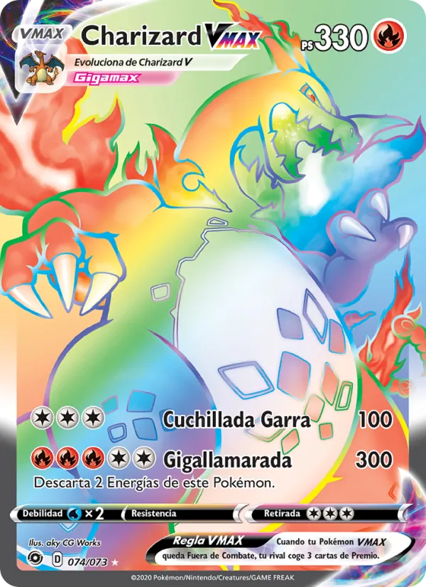 Charizard VMAX (Camino de Campeones #74/73)