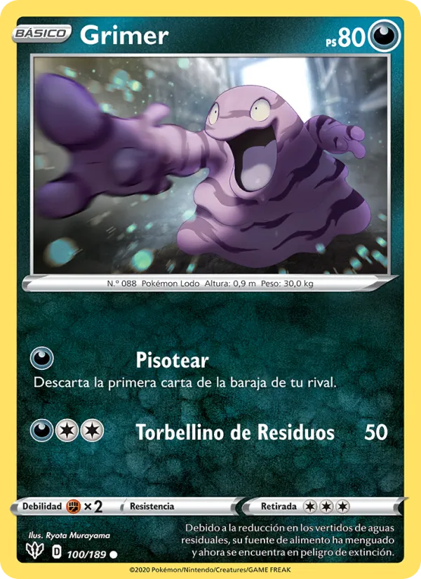 Grimer (Oscuridad Incandescente #100/189)