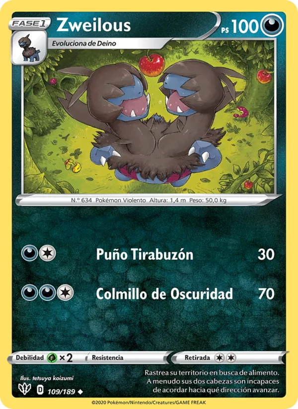 Zweilous (Oscuridad Incandescente #109/189)