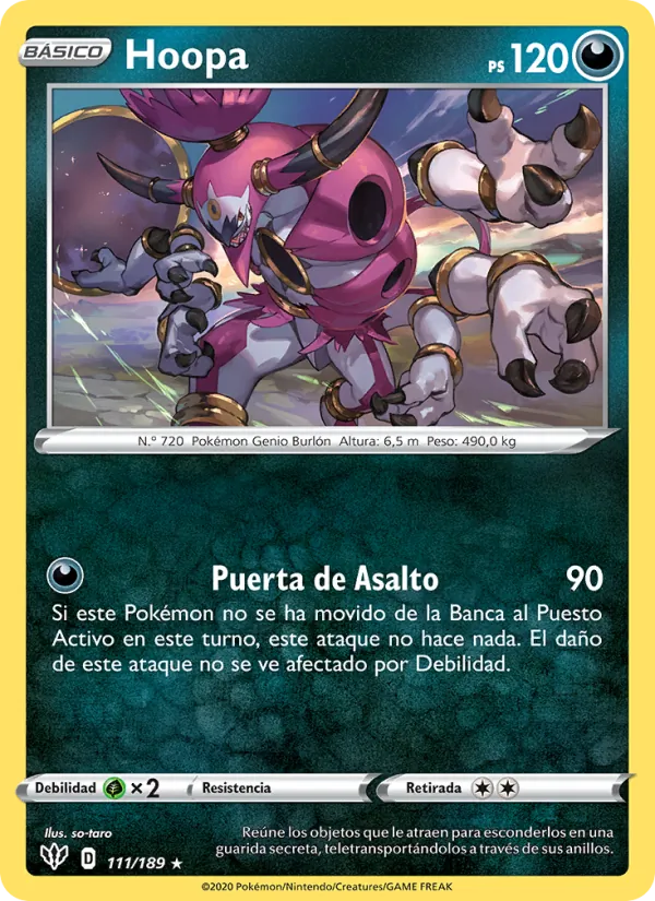 Hoopa (Darkness Ablaze #111/189)