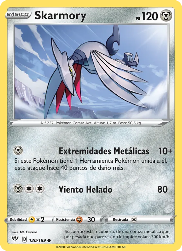 Skarmory (Darkness Ablaze #120/189)