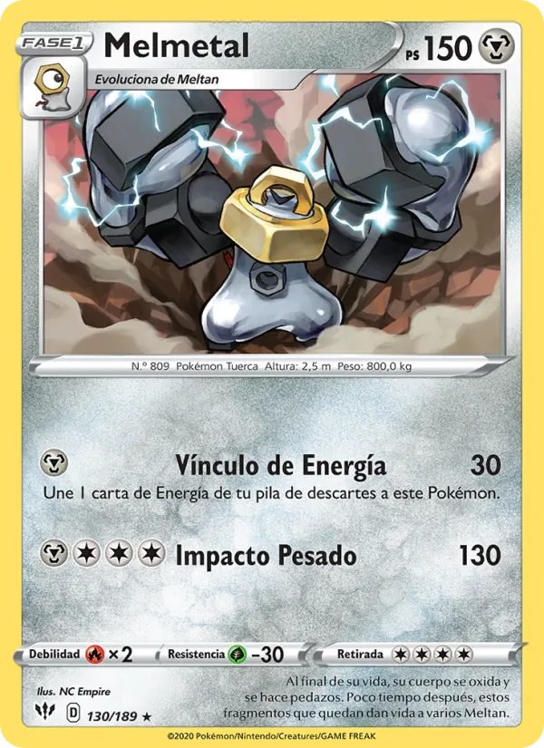 Melmetal (Darkness Ablaze #130/189)