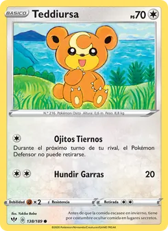 Teddiursa (Oscuridad Incandescente #138/189)