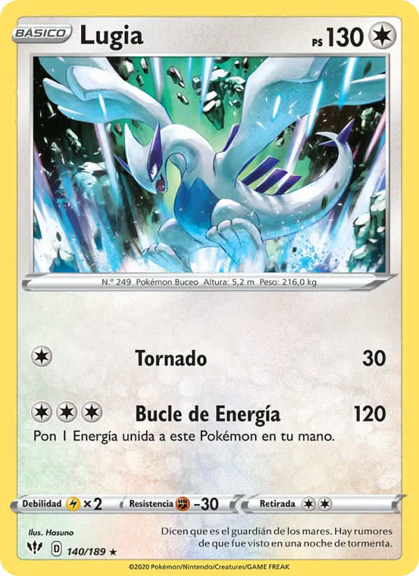 Lugia (Oscuridad Incandescente #140/189)