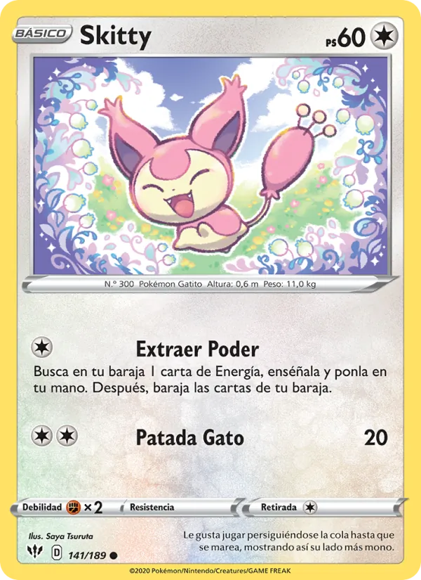 Skitty (Oscuridad Incandescente #141/189)