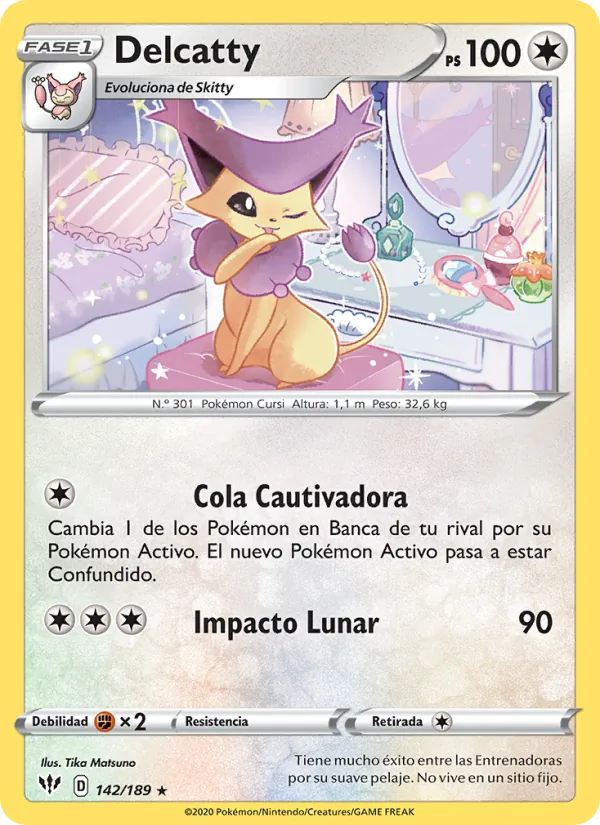 Delcatty (Darkness Ablaze #142/189)