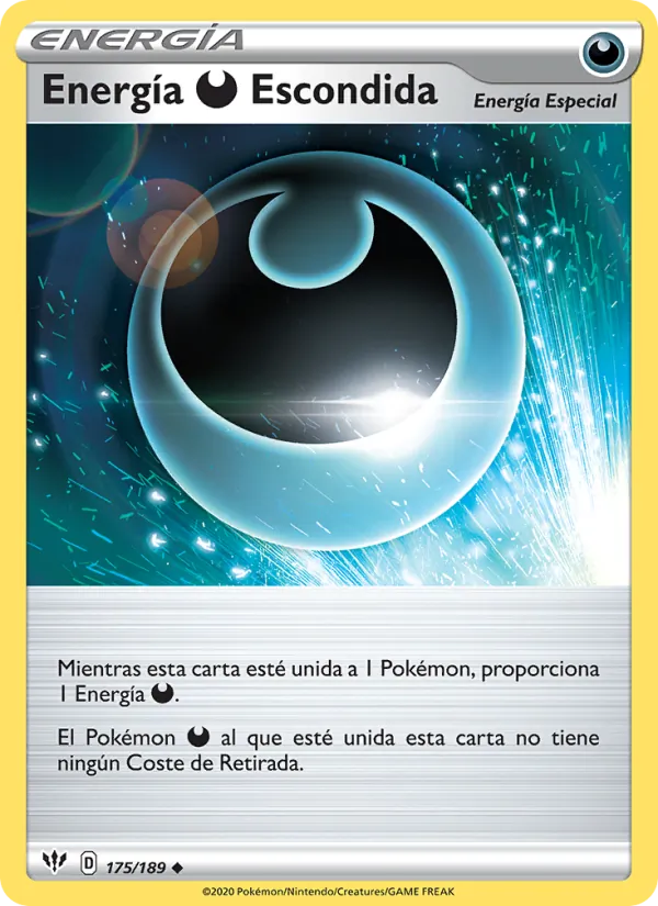 Energía Darkness Escondida (Darkness Ablaze #175/189)