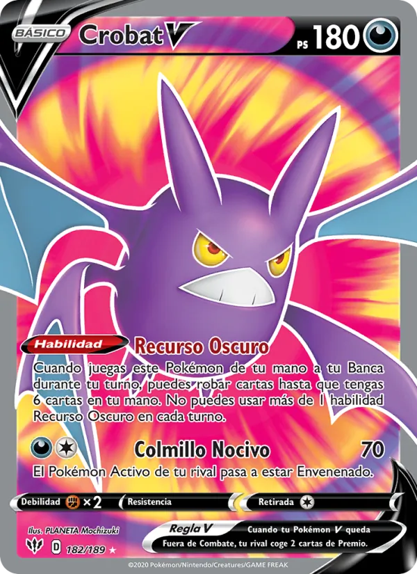 Crobat V (Oscuridad Incandescente #182/189)