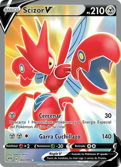 Scizor V (Oscuridad Incandescente #183/189)
