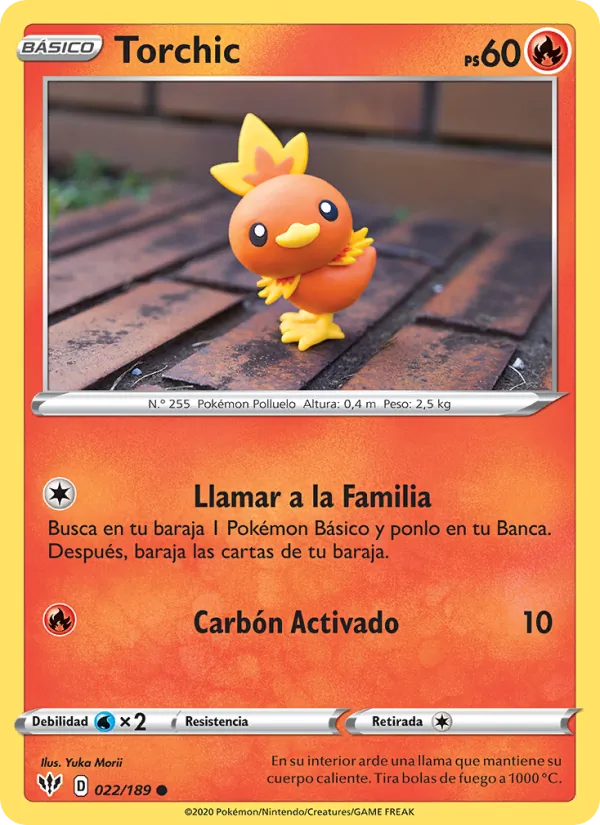 Torchic (Oscuridad Incandescente #22/189)