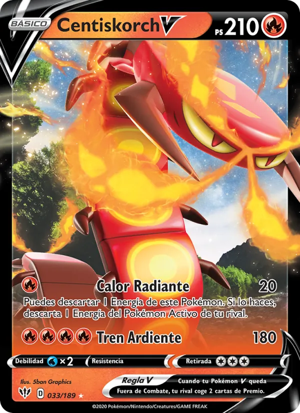 Centiskorch V (Oscuridad Incandescente #33/189)