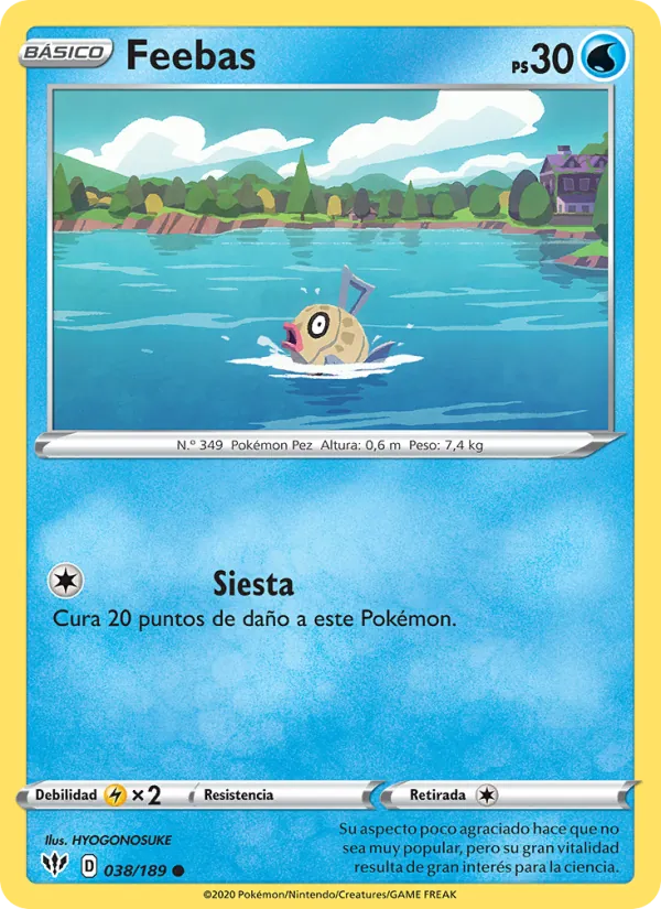 Feebas (Oscuridad Incandescente #38/189)
