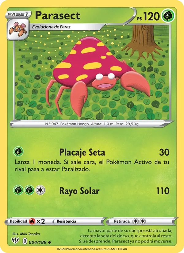 Parasect (Oscuridad Incandescente #4/189)