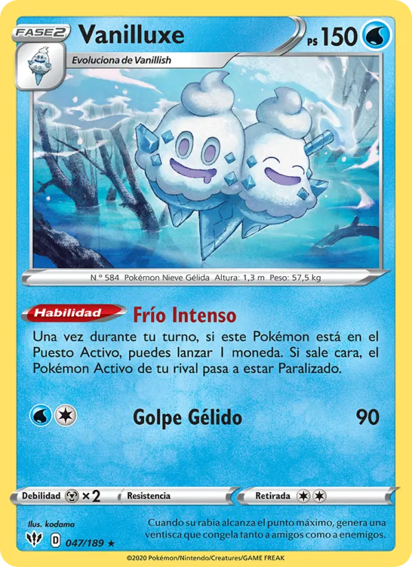 Vanilluxe (Oscuridad Incandescente #47/189)