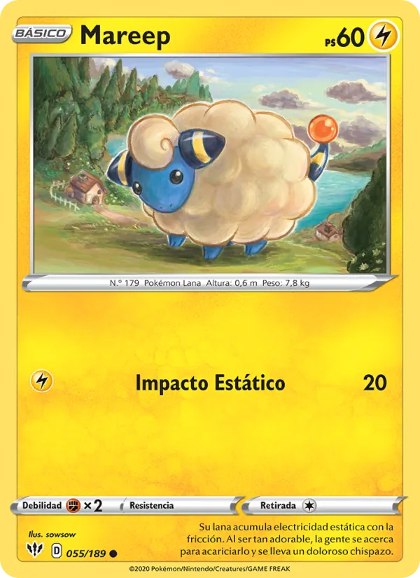 Mareep (Darkness Ablaze #55/189)