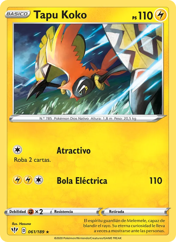 Tapu Koko (Darkness Ablaze #61/189)