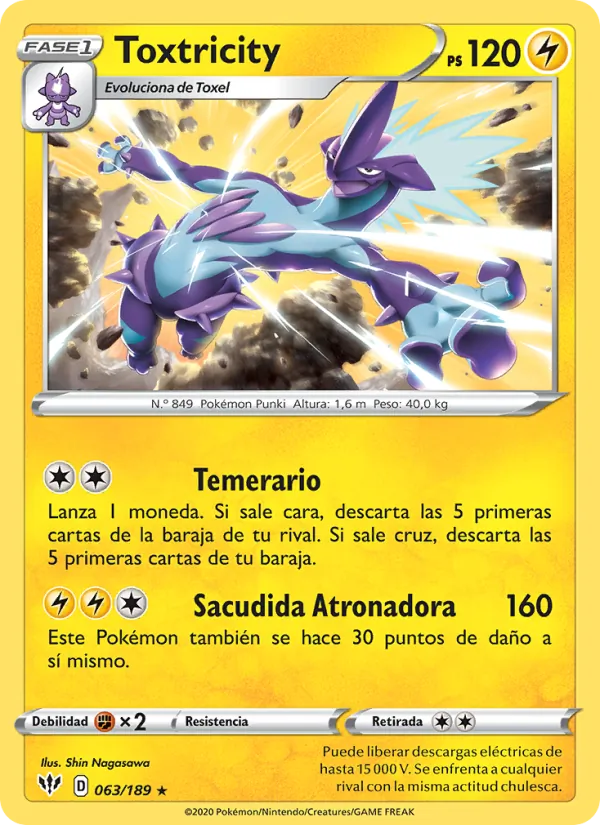 Toxtricity (Oscuridad Incandescente #63/189)