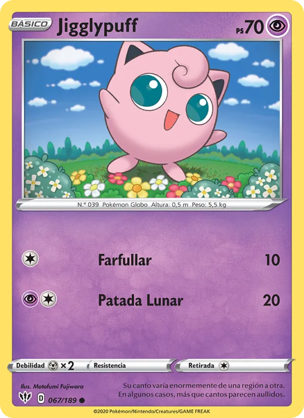 Jigglypuff (Darkness Ablaze #67/189)