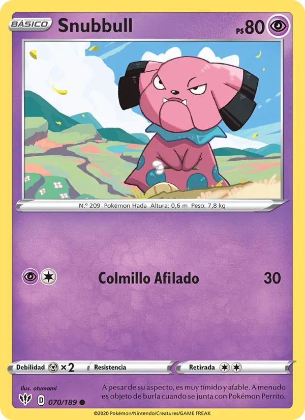 Snubbull (Oscuridad Incandescente #70/189)