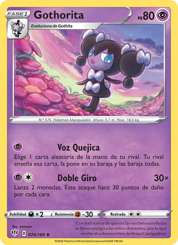 Gothorita (Darkness Ablaze #74/189)