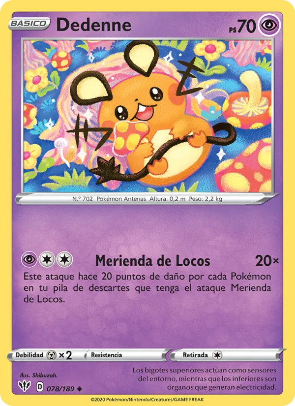 Dedenne (Darkness Ablaze #78/189)