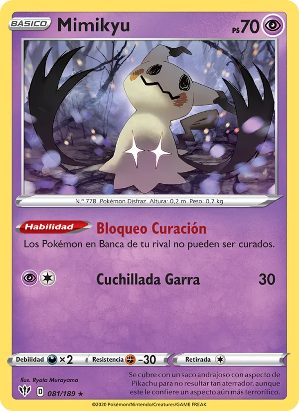 Mimikyu (Oscuridad Incandescente #81/189)