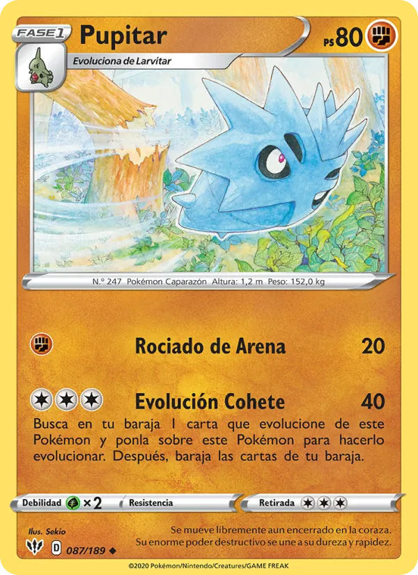 Pupitar (Oscuridad Incandescente #87/189)