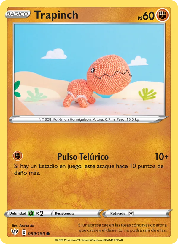 Trapinch (Oscuridad Incandescente #89/189)