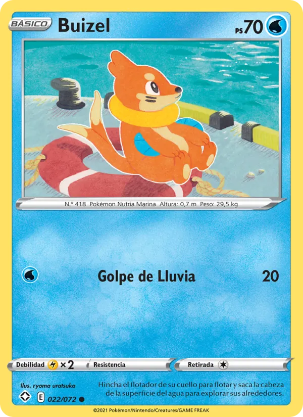 Buizel (Destinos Brillantes #22/72)
