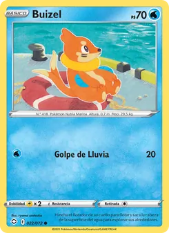 Buizel (Destinos Brillantes #22/72)