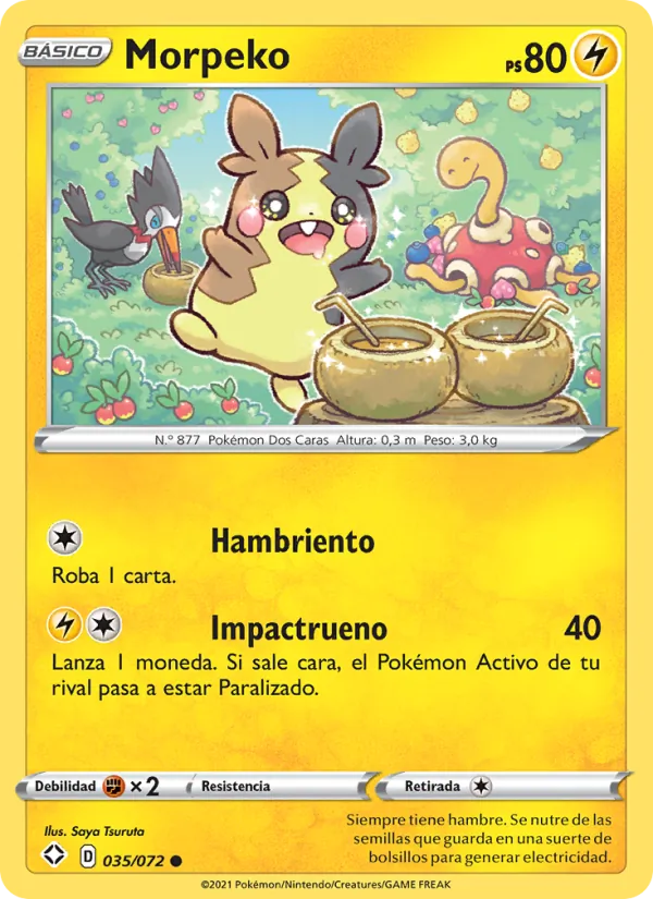 Morpeko (Destinos Brillantes #35/72)