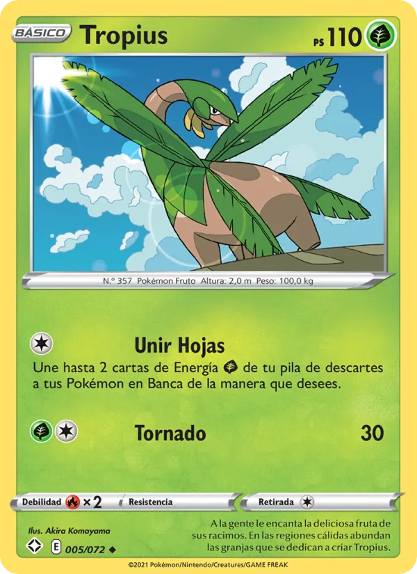 Tropius (Destinos Brillantes #5/72)