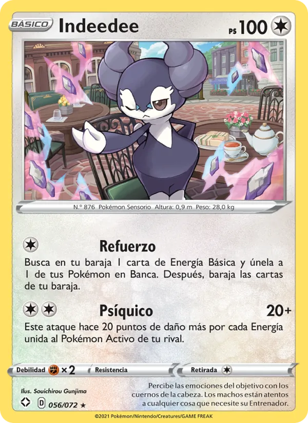 Indeedee (Destinos Brillantes #56/72)