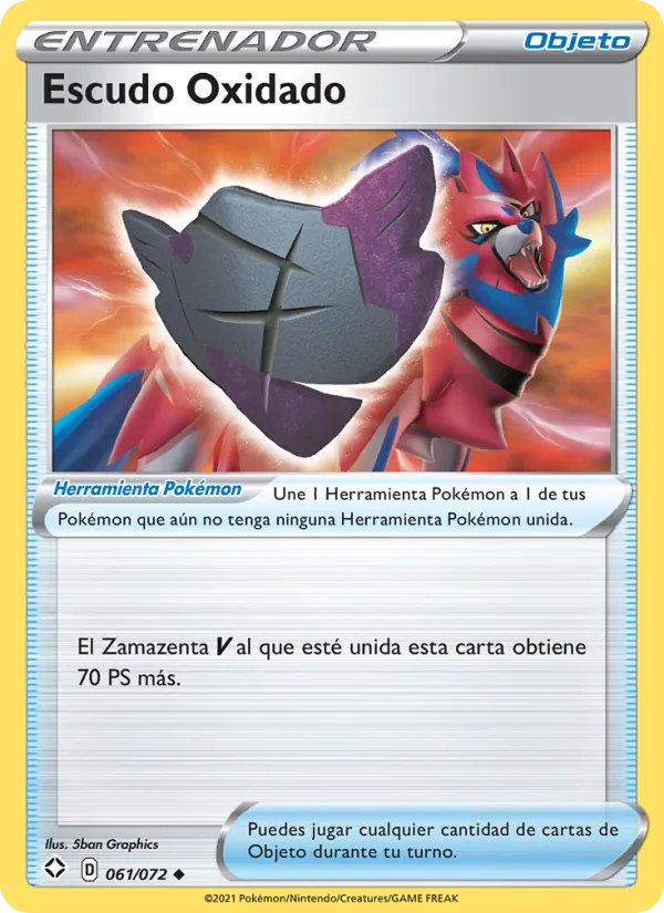 Escudo Oxidado (Shining Fates #61/72)