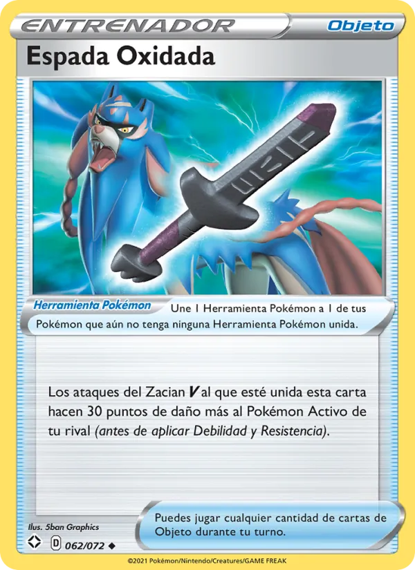 Espada Oxidada (Shining Fates #62/72)