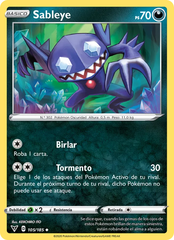 Sableye (Vivid Voltage #105/185)