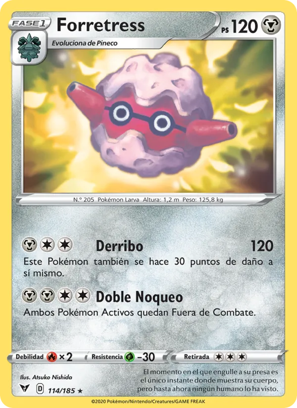 Forretress (Vivid Voltage #114/185)
