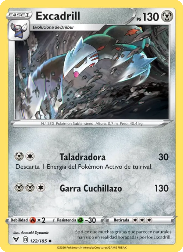 Excadrill (Vivid Voltage #122/185)