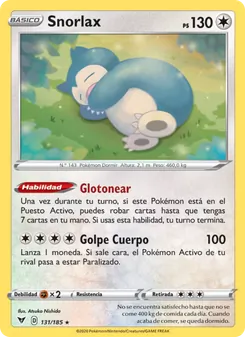 Snorlax (Voltaje Vívido #131/185)
