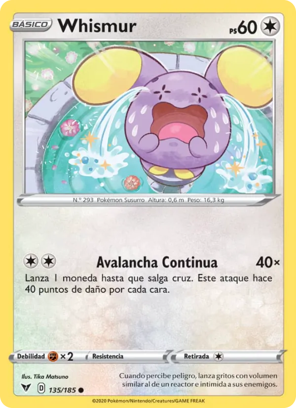 Whismur (Vivid Voltage #135/185)