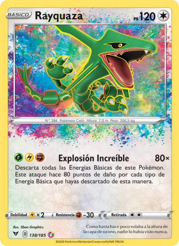 Rayquaza (Vivid Voltage #138/185)