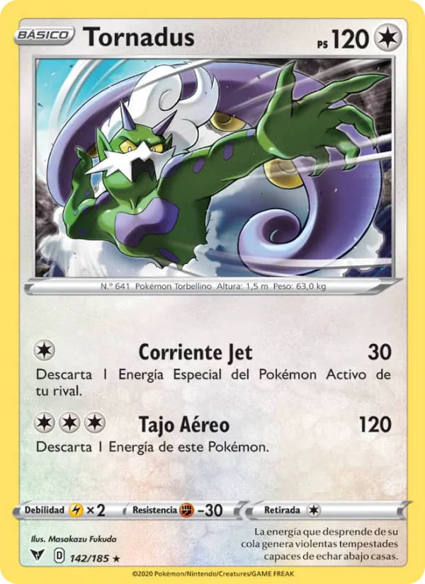 Tornadus (Voltaje Vívido #142/185)